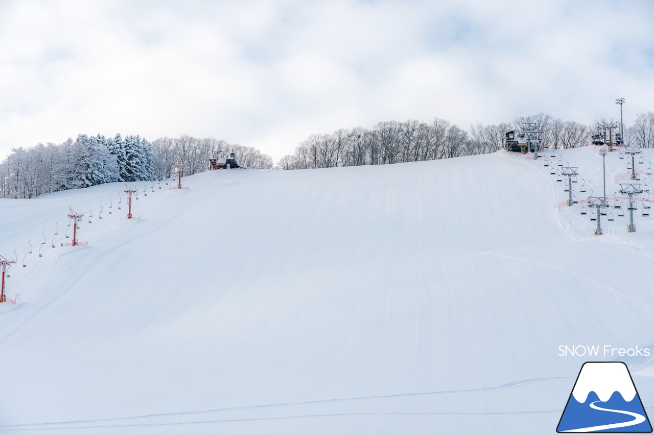北長沼スキー場｜晴天＋粉雪＝最高！素晴らしいコンディションで、2月がスタート(^^)/